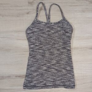Gray Women's Lululemon Tank Top - Size 2